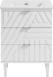 Brevita Тумба под раковину Etna 65 белая – фотография-1